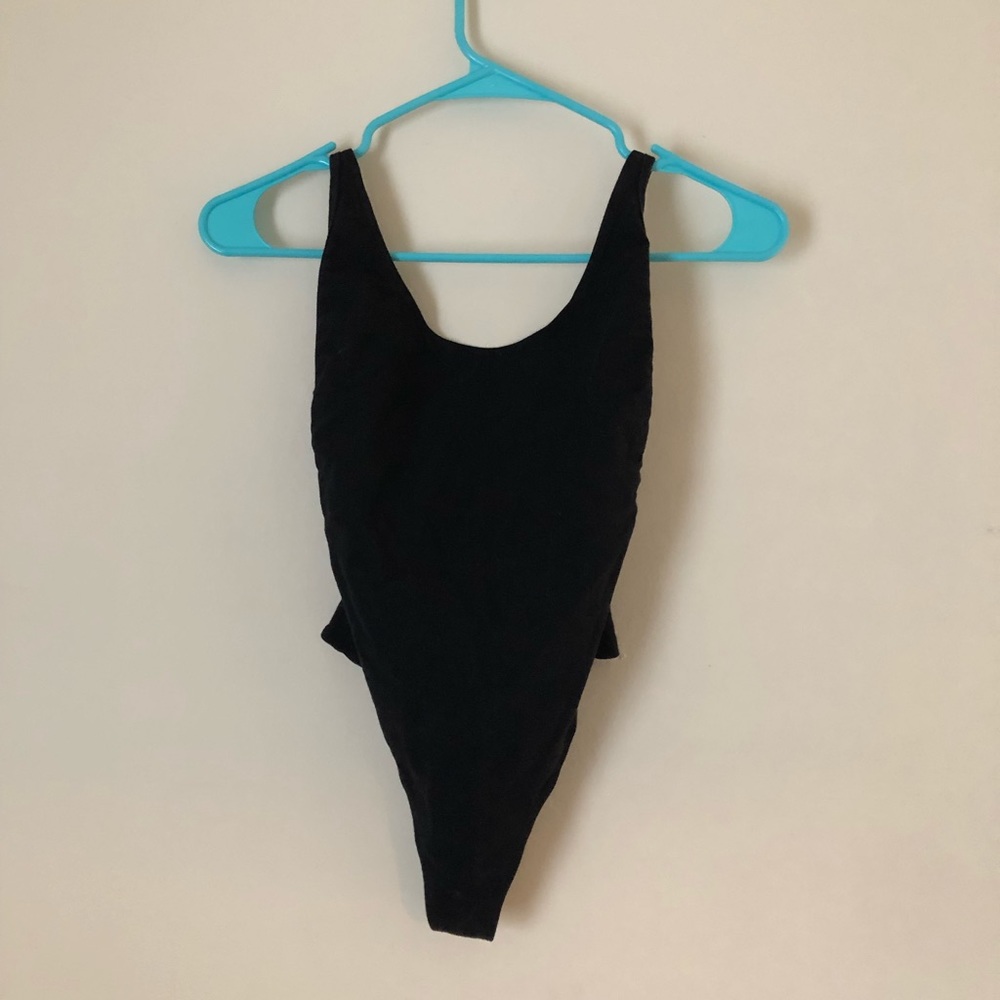 American Apparel Tank Thong Bodysuit